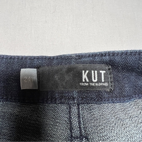 NWT KUT from the Kloth CATHERINE BOYFRIEND Denim Jeans Size 24 W x 28 - Picture 6 of 13